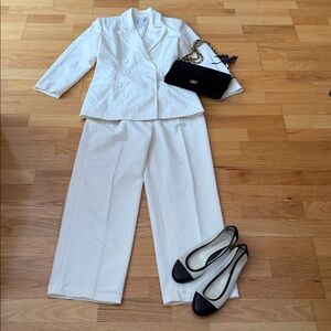 2 PC Pant Suit Set VTG📍FIRM📍